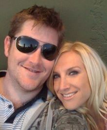 Alanna Cattach and her husband, Travis